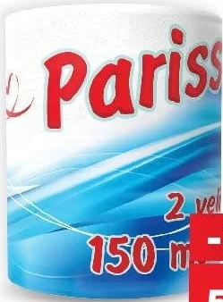 Pariss prosop de hârtie, 2 straturi, 150 m / 150+50 m