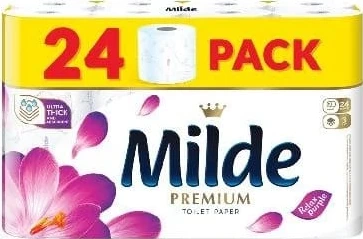 Milde hârtie igienică, 3 straturi, 24 buc