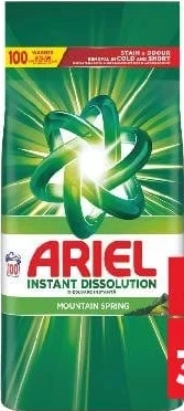 Ariel detergent automat pentru rufe Mountain Spring / Color, 100 de utilizări, 6,5 kg