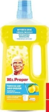 Mr. Proper detergent pentru suprafețe Lemon / flori de bumbac, 1 l