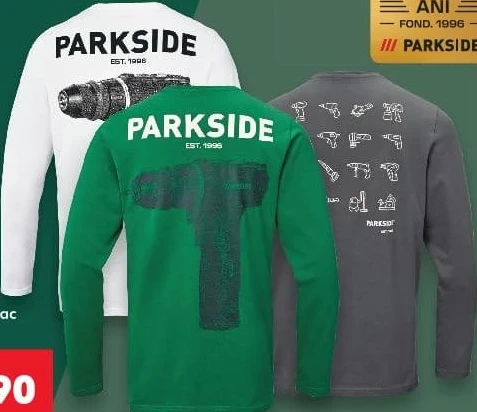 Parkside bluză pentru bărbați, M-XXL, 100% bumbac