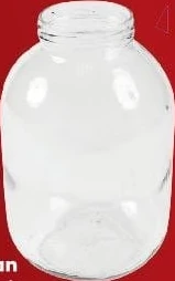 Borcan din sticlă, 3 l