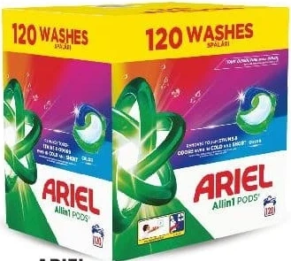 Ariel All in 1 Pods detergent capsule pentru rufe color, 120 buc.