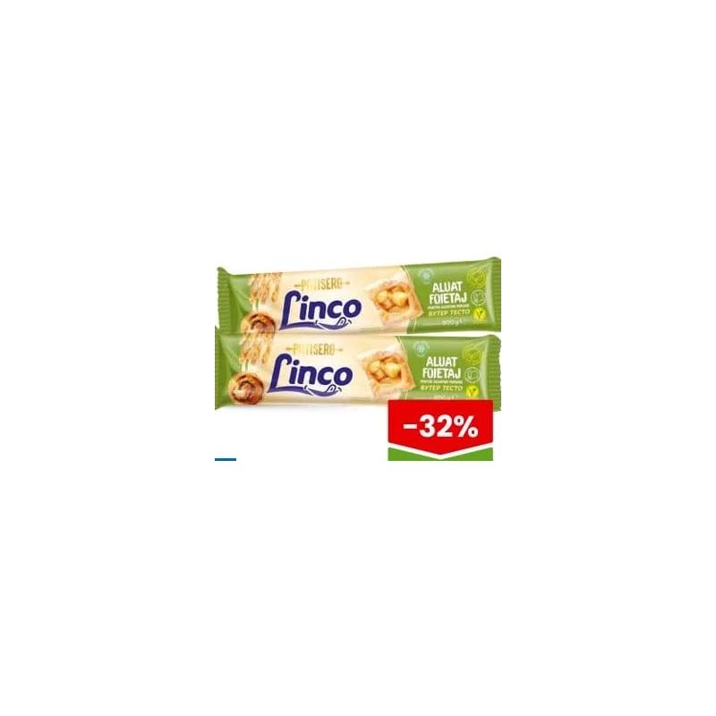 Linco aluat foitaj, 800 g