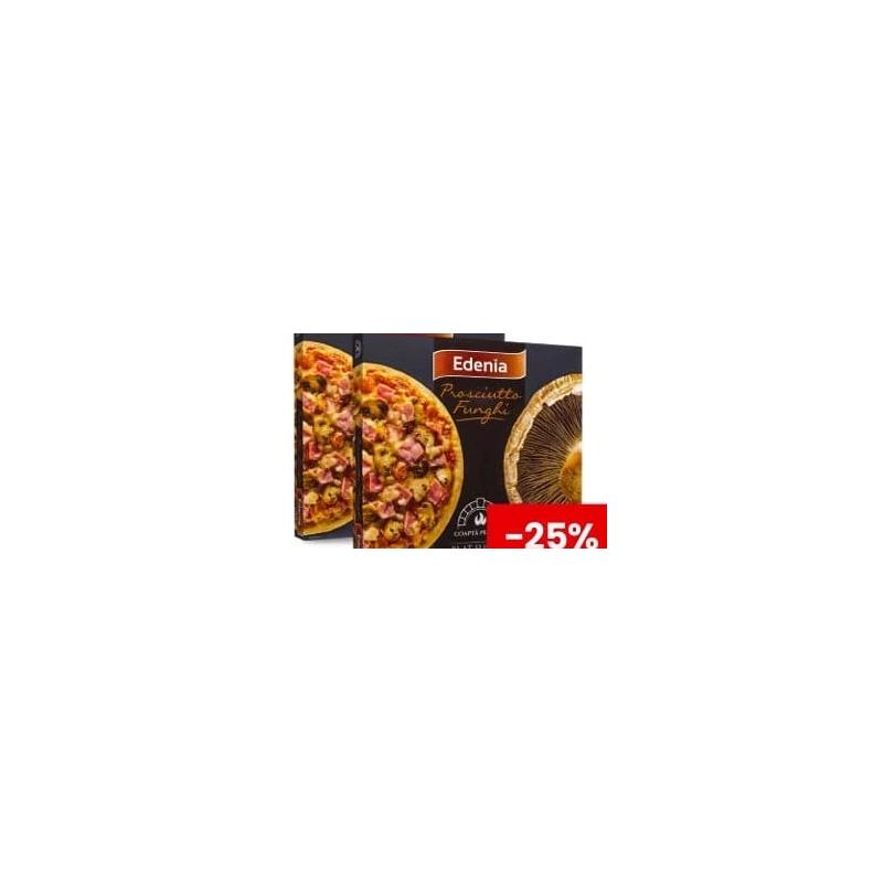 Edenia pizza în sortiment, 325-345 g