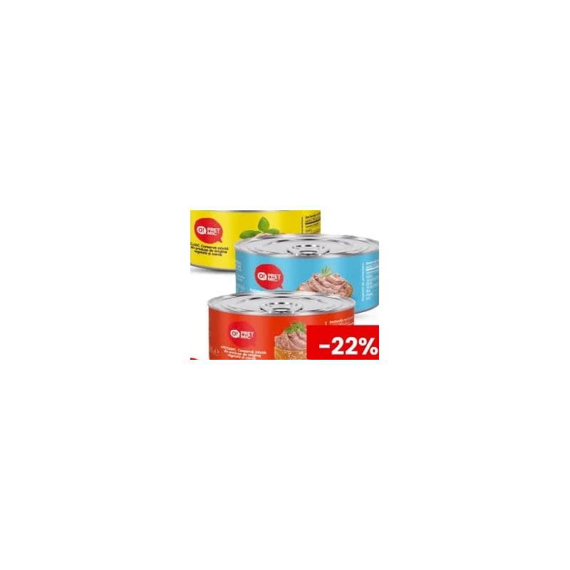 O! Preț Mic conservă mixtă în sortiment, 300 g