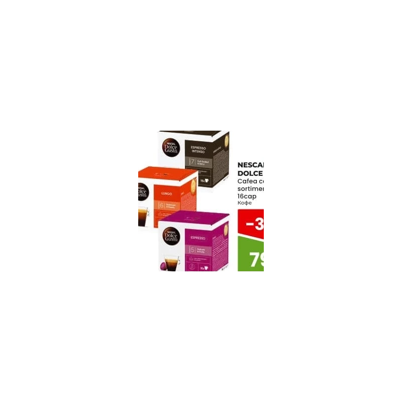Nescafé Dolce Gusto capsule în sortiment, 16 bucăți