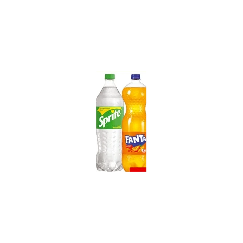 Fanta sau Sprite băutură răcoritoare, 1,25 L