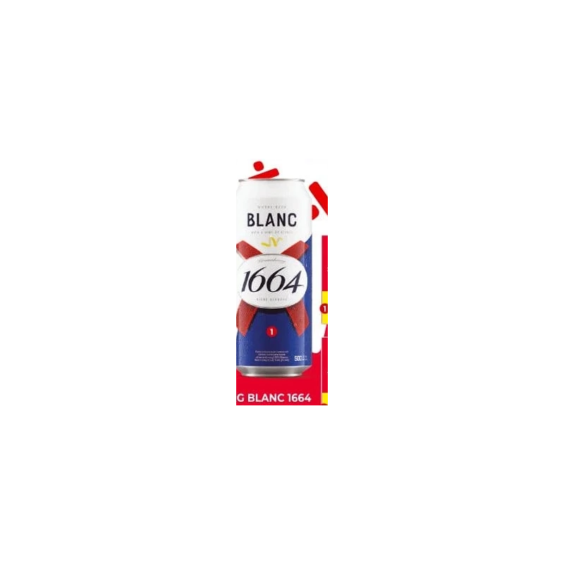 Kronenbourg Blanc 1664 bere blondă la doză, 460 ml