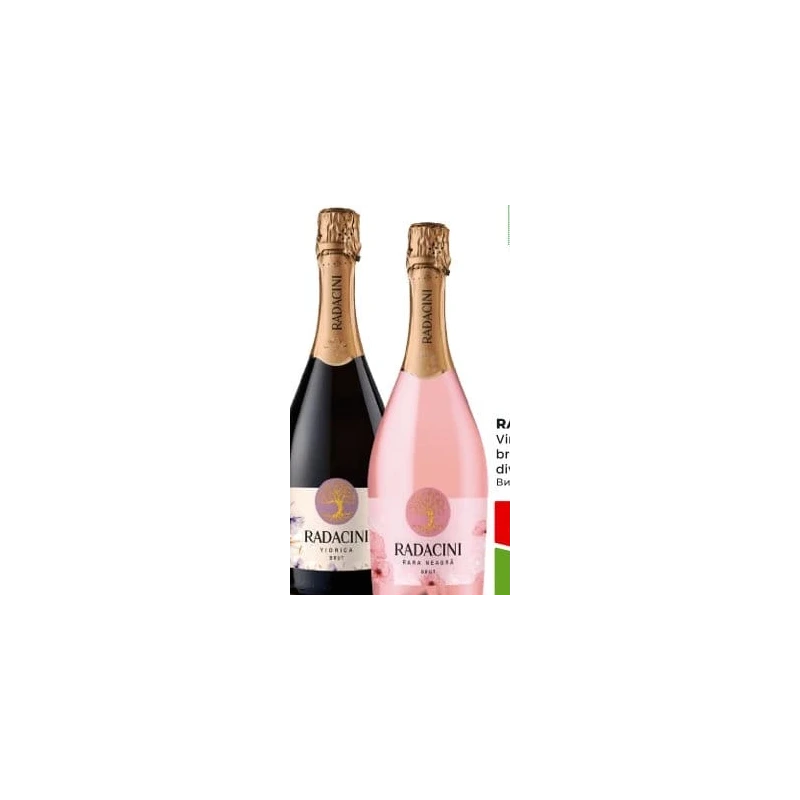 Rădăcini vin spumant brut în sortiment, 750 ml