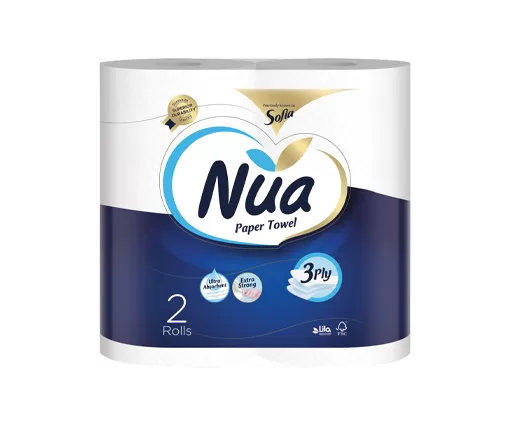 Nua prosoape de bucătărie 3 straturi, 2 role
