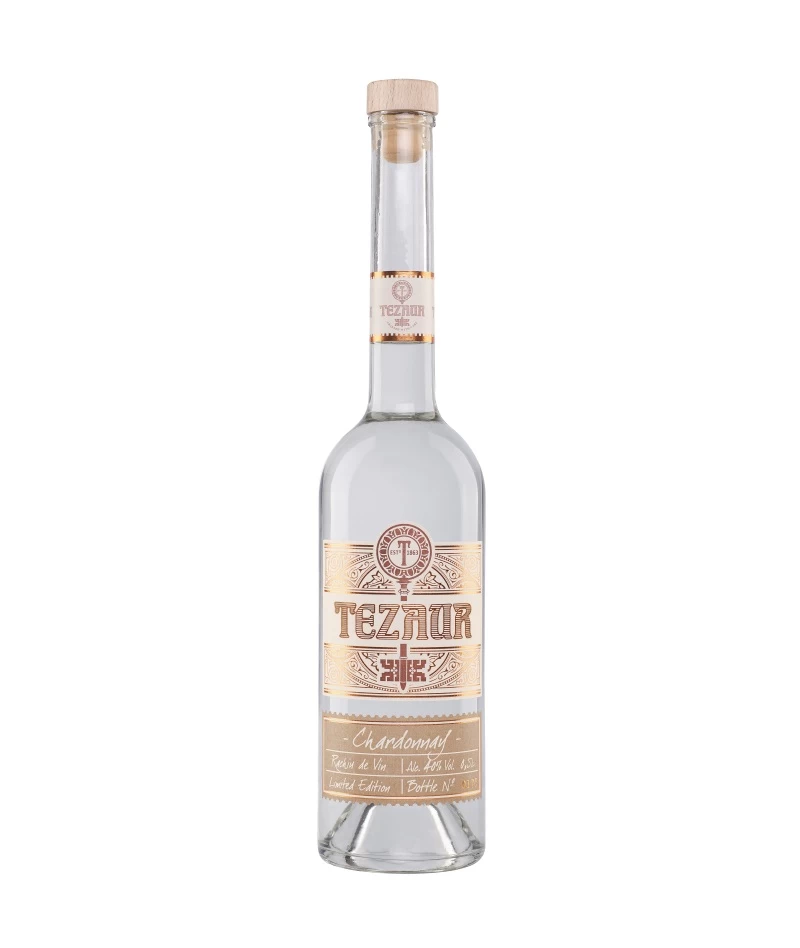 Tezaur Chardonnay / Sauvignon rachiu de vin 0.5 L