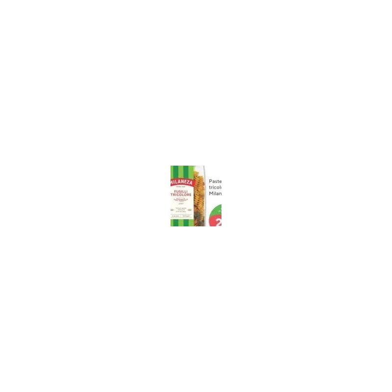 Milaneza paste făinoase tricolore, 500 g