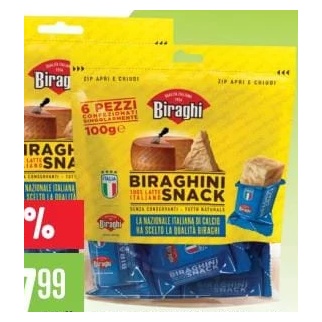 Gran Biraghi 32% parmezan snack 16,67 g x 6