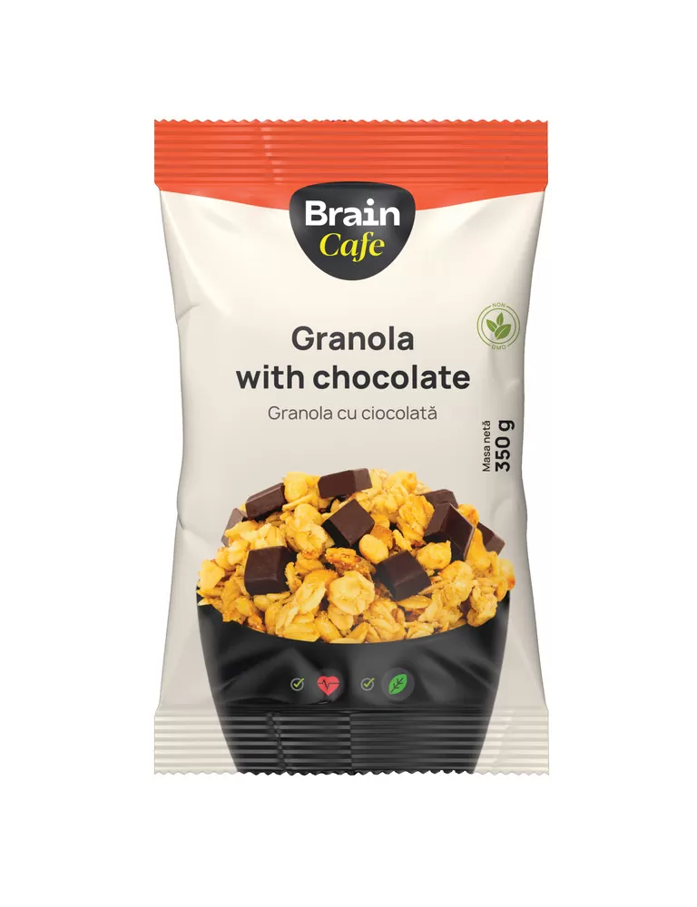Brain Cafe granola 350 g, diverse sortimente