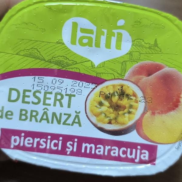 Latti desert de brânză 6,5% 140 g, diverse sortimente