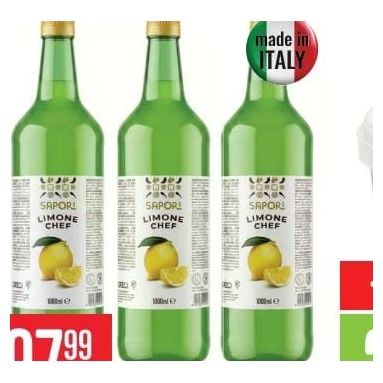Sapori Limone Chef suc natural de lămâie 1000 ml
