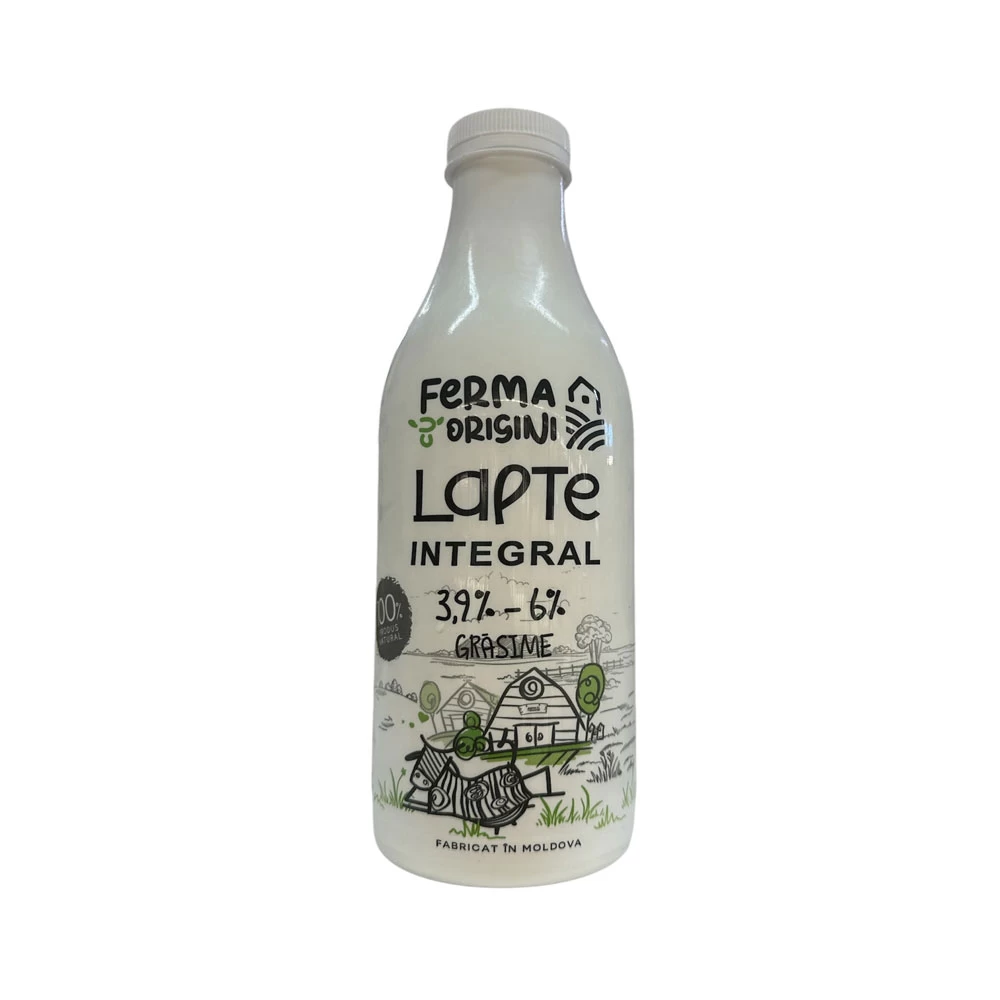 Ferma cu Origini lapte integral 3,5–6% 1 l