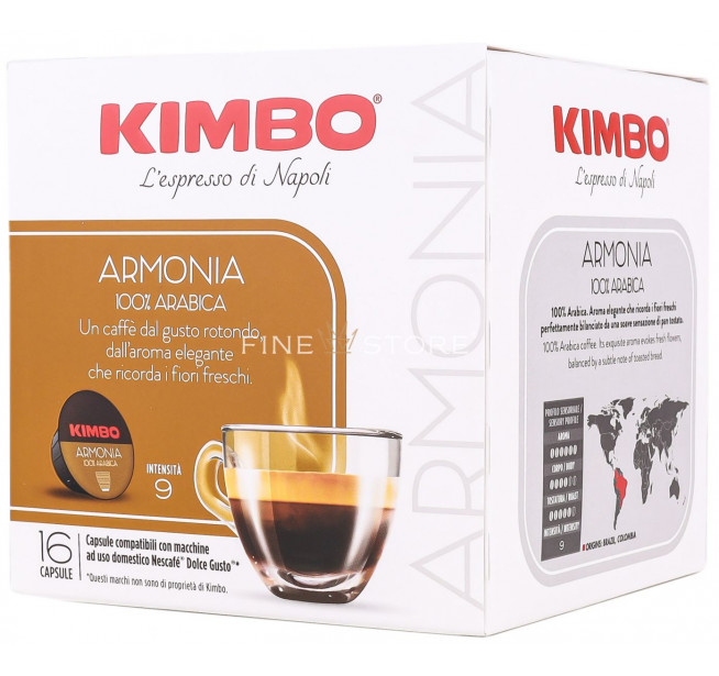 Kimbo cafea în capsule 16 buc, diverse sortimente