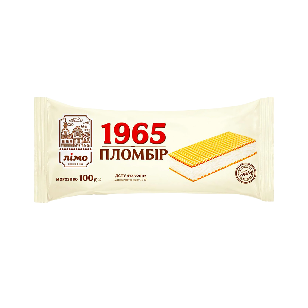 Limo 1965 înghețată plombir sandwich 100 g