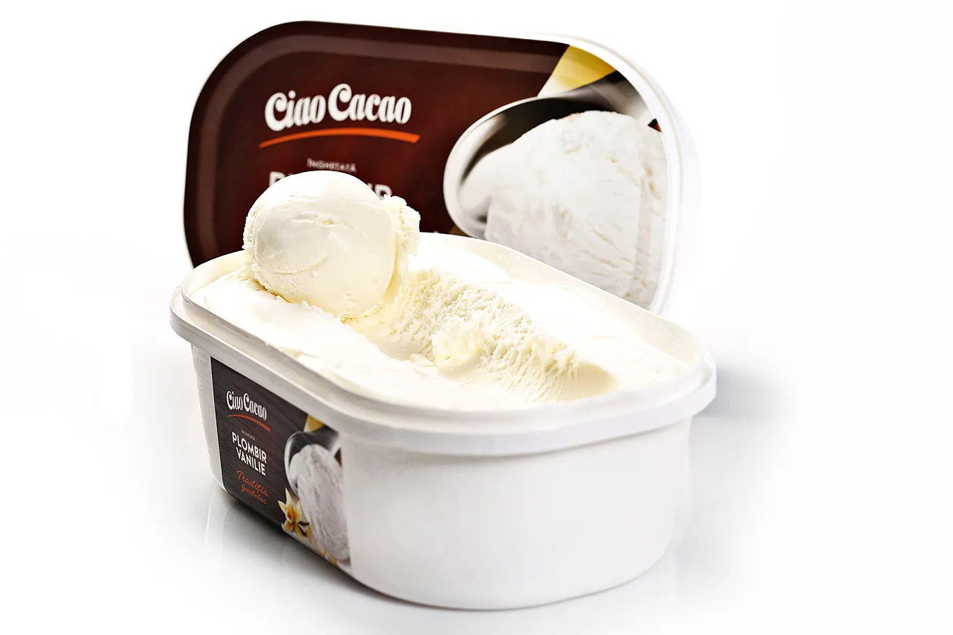 Ciao Cacao înghețată plombir cu vanilie 700 g