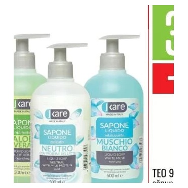 JKare săpun lichid 500 ml, diverse sortimente