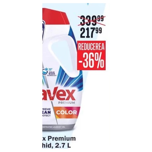 Savex Premium Color detergent lichid 2,7 l