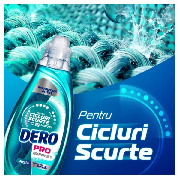 Dero Pro Express detergent lichid 15 minute, 37 spălări