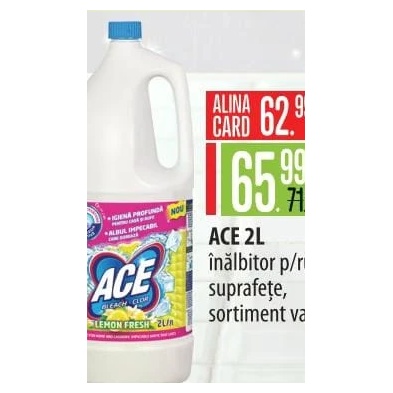 Ace înălbitor pentru rufe și suprafețe 2 l