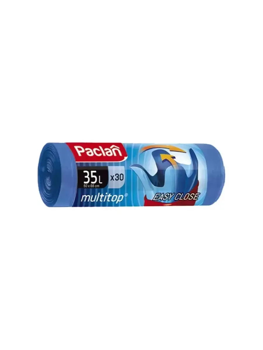 Paclan Multitop saci de gunoi 35 l, 30 buc