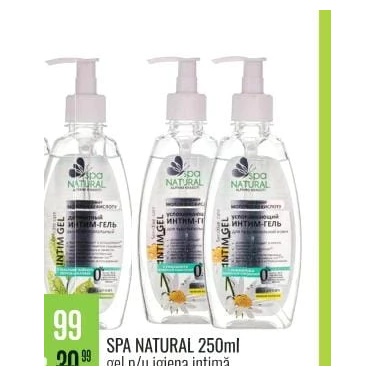 Spa Natural gel pentru igienă intimă 250 ml, diverse sortimente