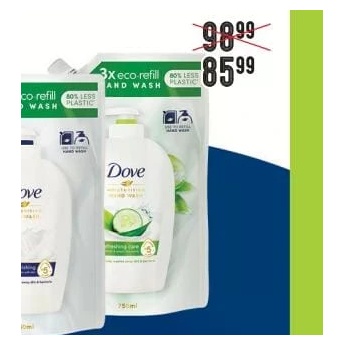 Dove săpun lichid rezervă 750 ml
