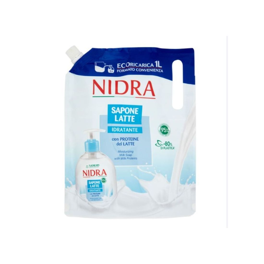 Nidra săpun lichid rezervă 1000 ml, diverse sortimente