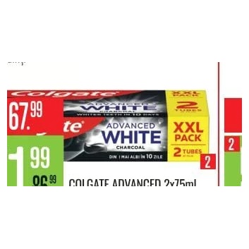 Colgate Advanced pastă de dinți 2 x 75 ml