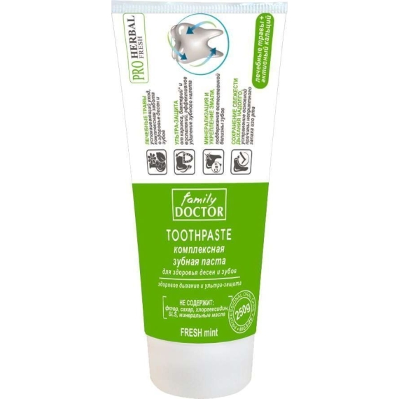 Family Doctor pastă de dinți 250 ml, diverse sortimente