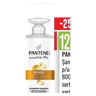Pantene șampon pentru păr 800 ml, diverse sortimente