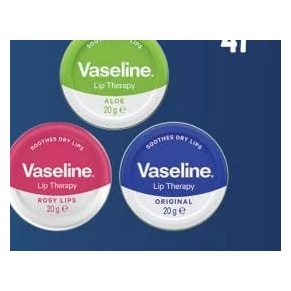 Vaseline balsam de buze 20 g, diverse sortimente