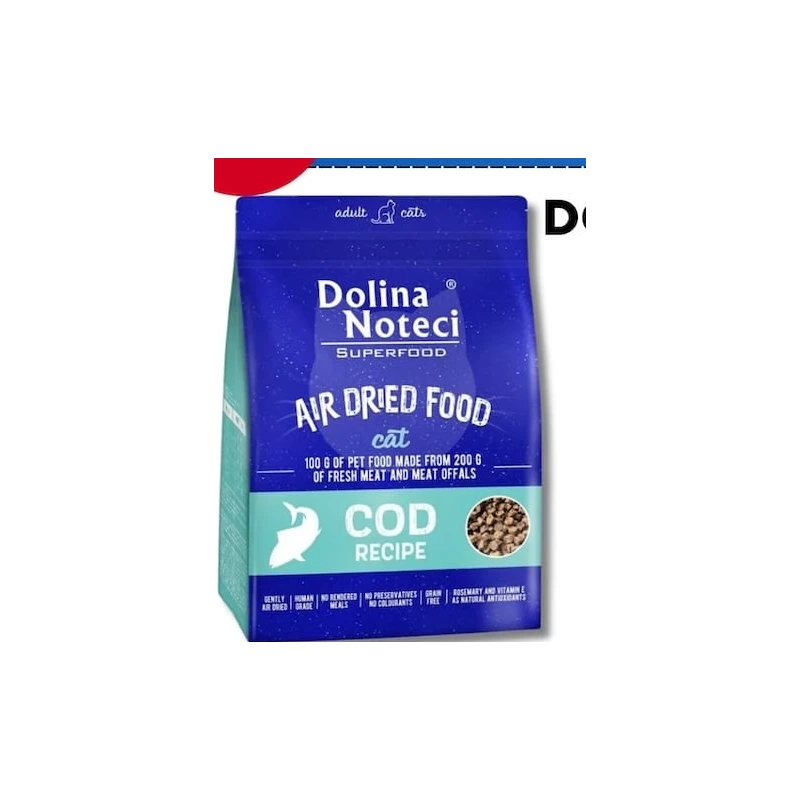 Dolina Noteci Superfood pentru pisici, cod, 1 kg