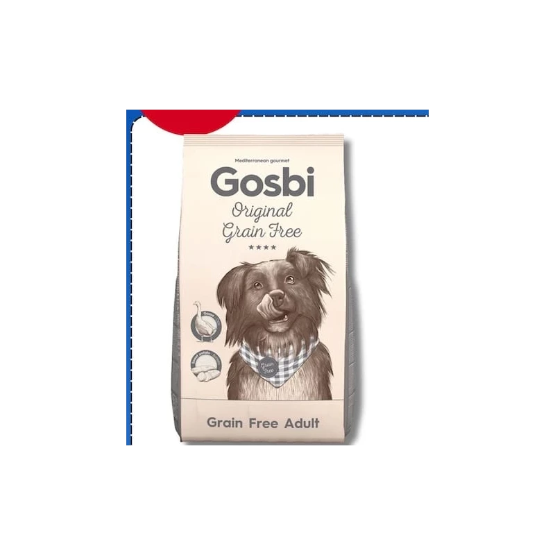 Gosbi Original Grain Free pui pentru câini adulți, 1 kg