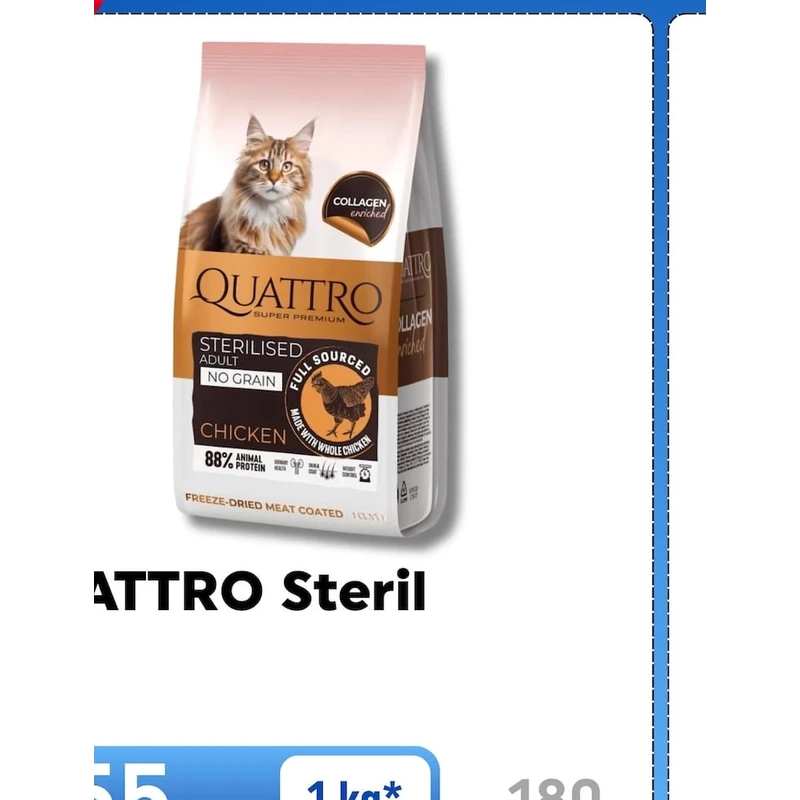 Quattro Steril pui, 1 kg