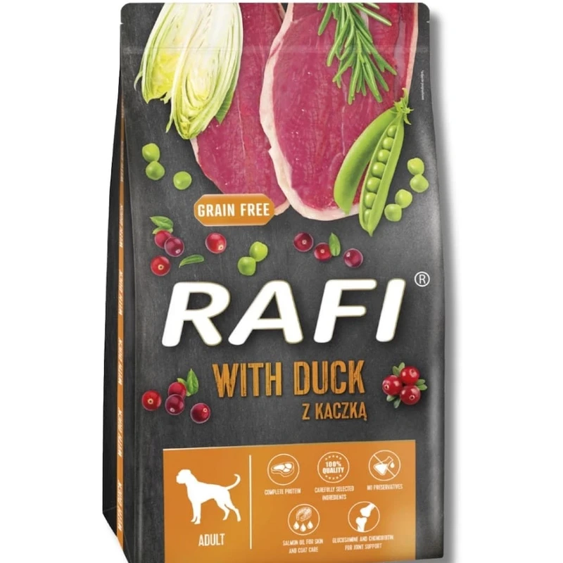 Rafi Grain Free cu rață, 1 kg