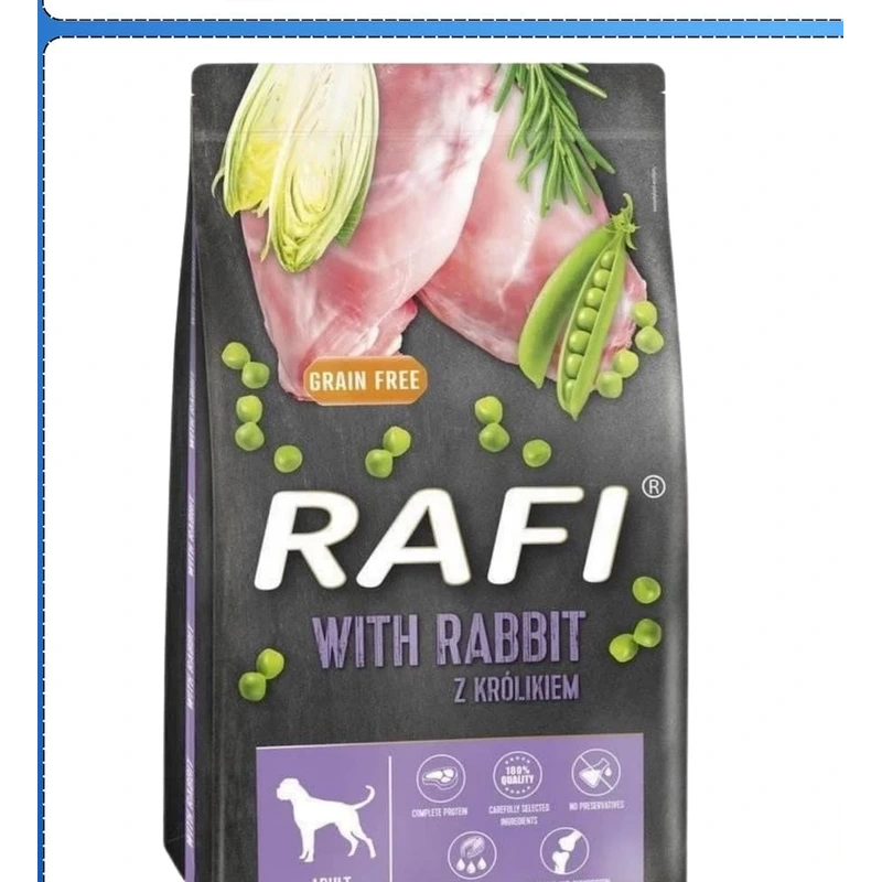 Rafi Grain Free cu iepure, 1 kg