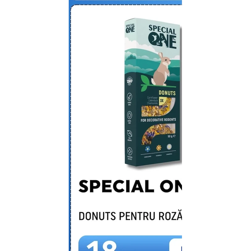 Special One Donuts pentru rozătoare, 50 g