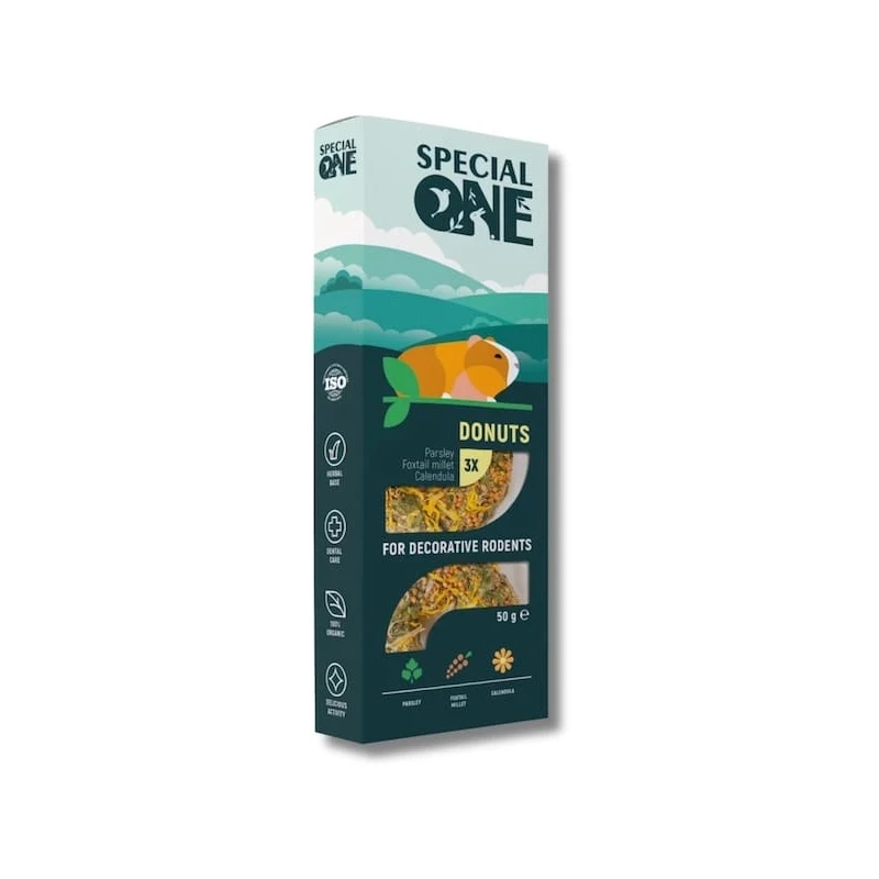 Special One Donuts pentru rozătoare, 50 g