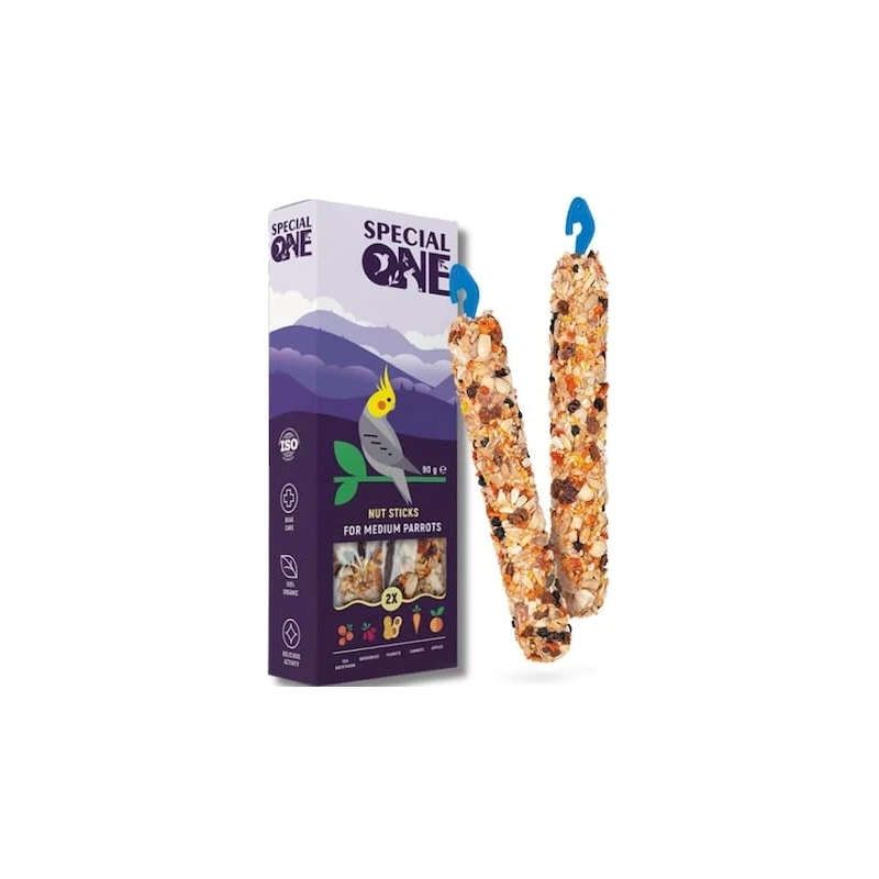 Special One Sticks pentru papagali, 90 g