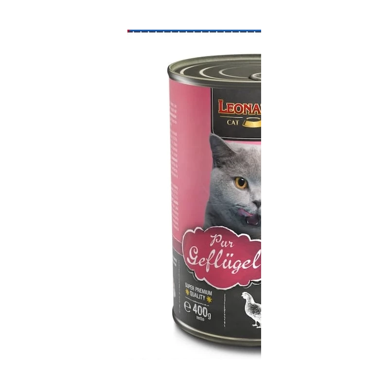 Leonardo hrană umedă în sortiment, 400 g