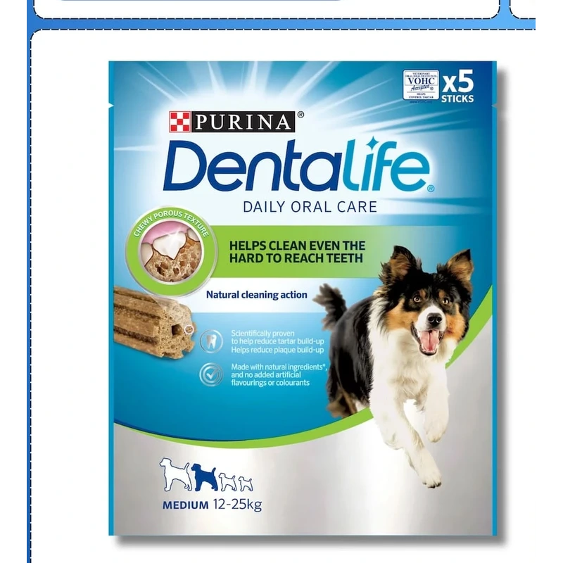 Purina Dentalife pentru câini, în sortiment, 115 g