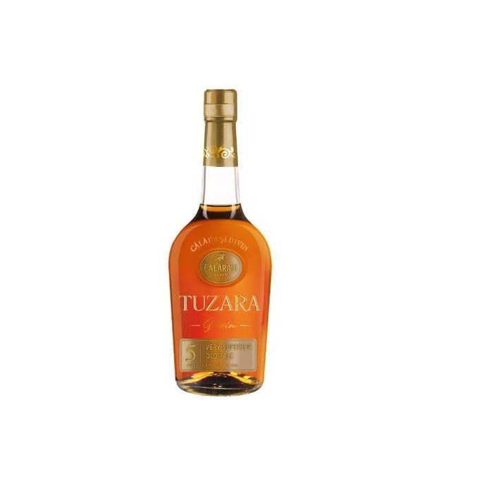 DIVIN TUZARA 5 ANI VSOP 0.5L STICLĂ CLASICĂ
