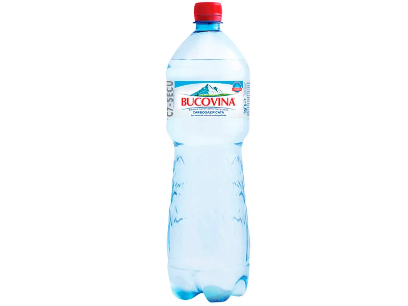 Apa minerala naturala carbogazificata BUCOVINA 1.5L