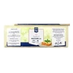 Mozzarella Metro Chef 45%, 1,5 kg